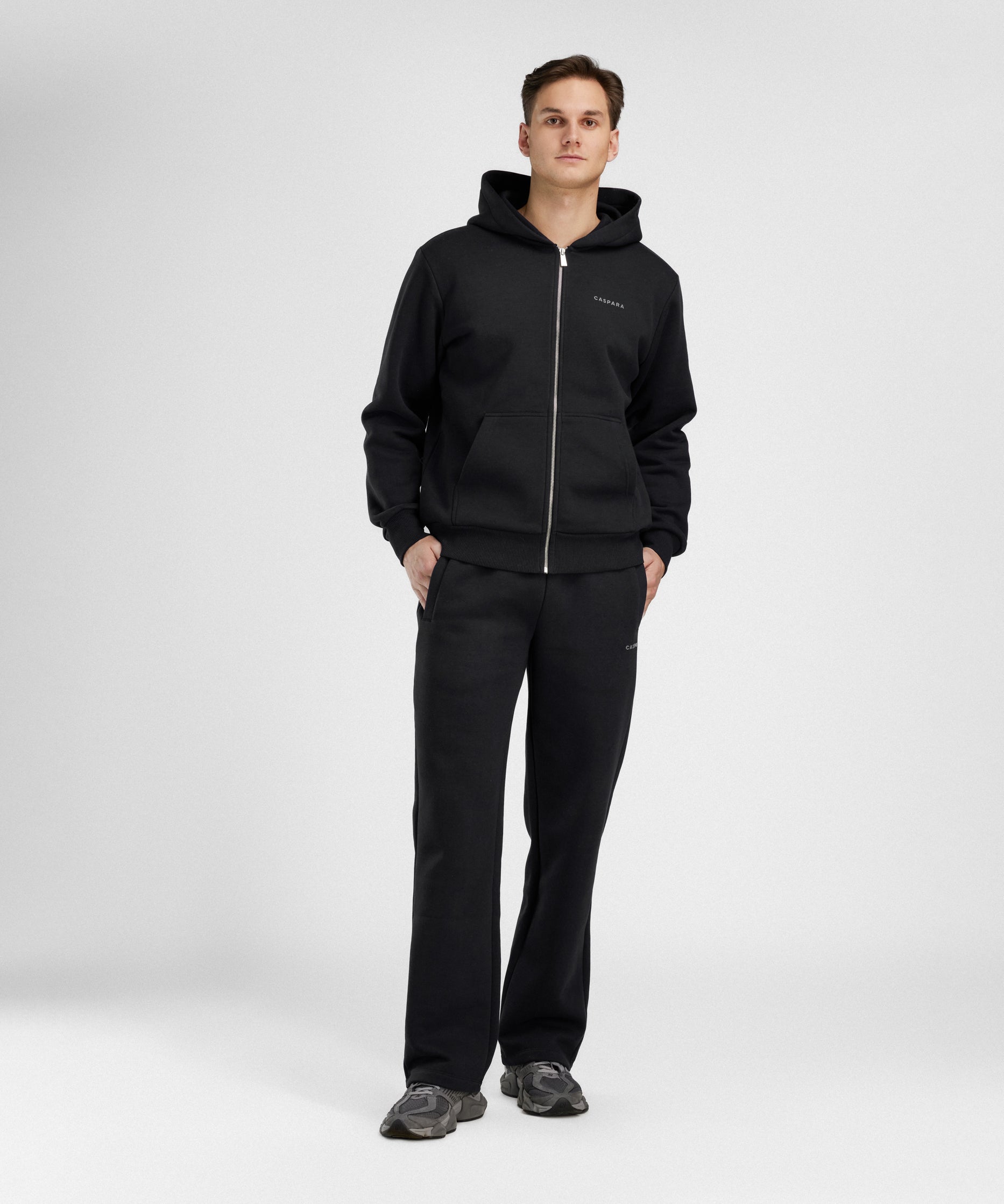 M. Cosmo Zip Hoodie - Black